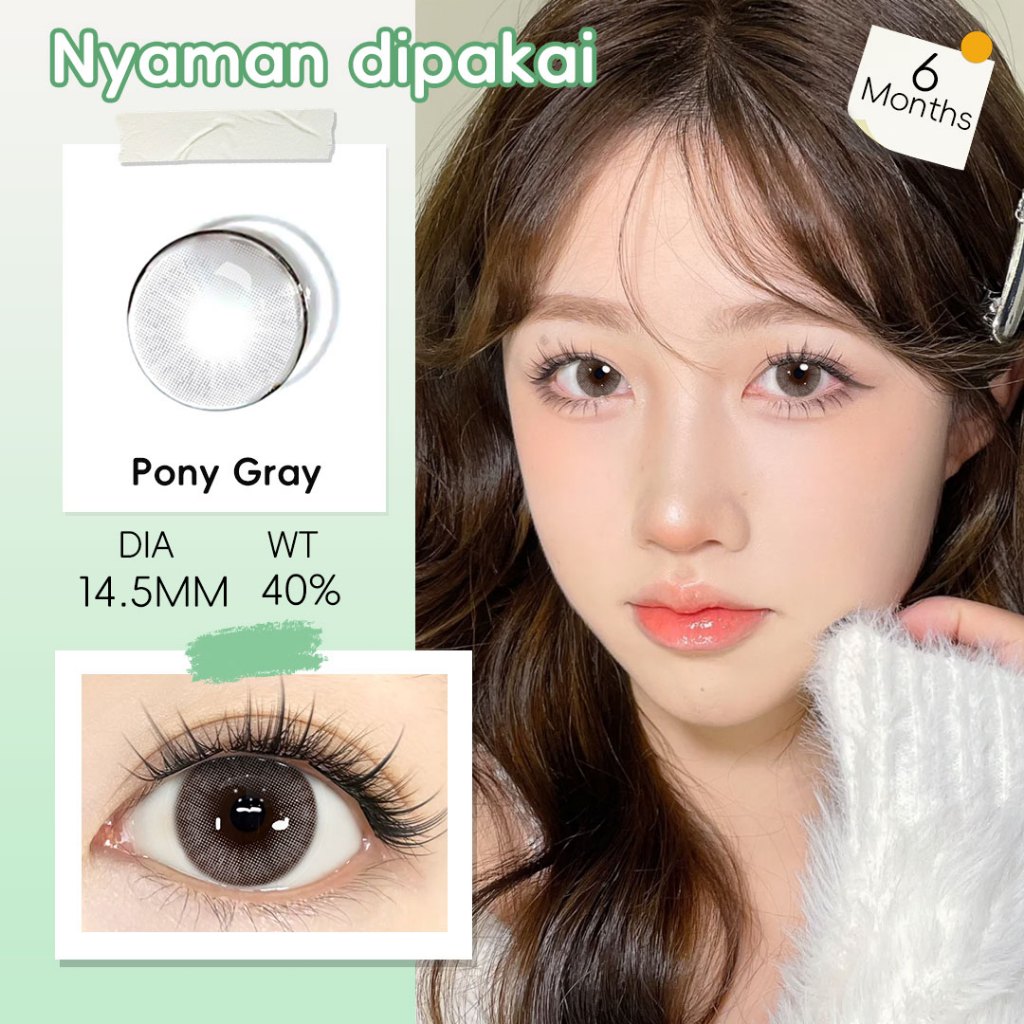 Mysticeyes 14.5mm Brown Contact Lenses (40% Water Content) - 6 Month Use