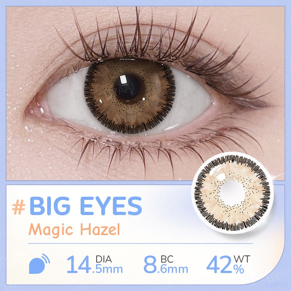 UYAAI softlens 14.2MM Minus   Normal 0.00s Mata Korea seri Ocean Sepasang LENSA KONTAK  6Bulan