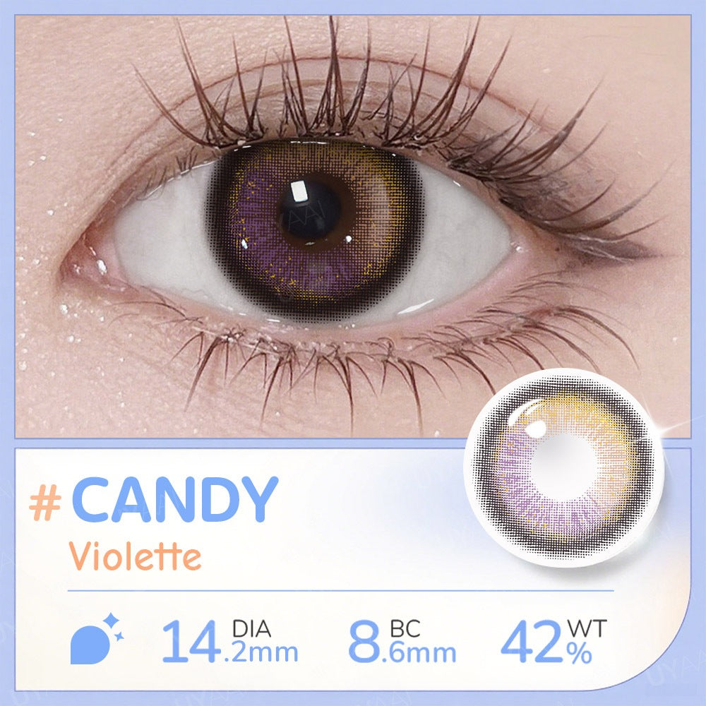 UYAAI softlens 14.2MM Minus   Normal 0.00s Mata Korea seri Ocean Sepasang LENSA KONTAK  6Bulan