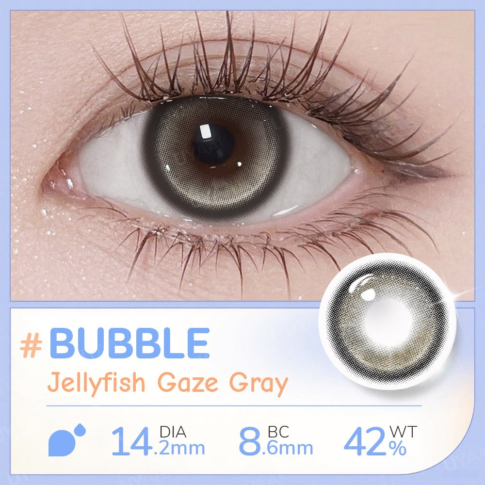 UYAAI softlens 14.2MM Minus   Normal 0.00s Mata Korea seri Ocean Sepasang LENSA KONTAK  6Bulan