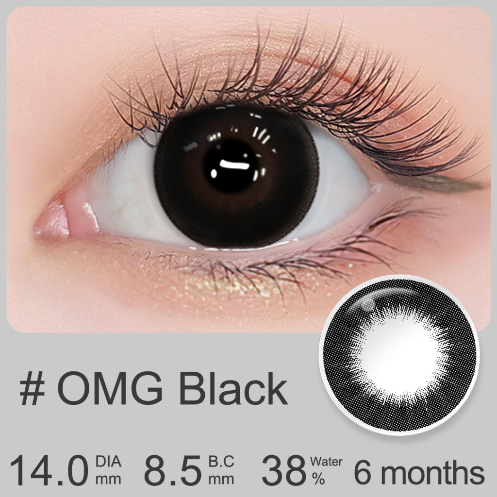 [0.00~-6.00] Magister softlens minus 14 mm nude brown soflen minus OMG Brown Korea Lensa Kontak Bestseller soflens Natural