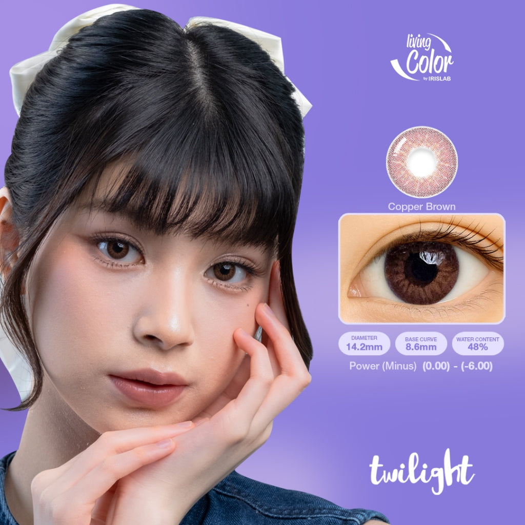 Living Color Twilight Softlens - MINUS & NORMAL by Irislab
