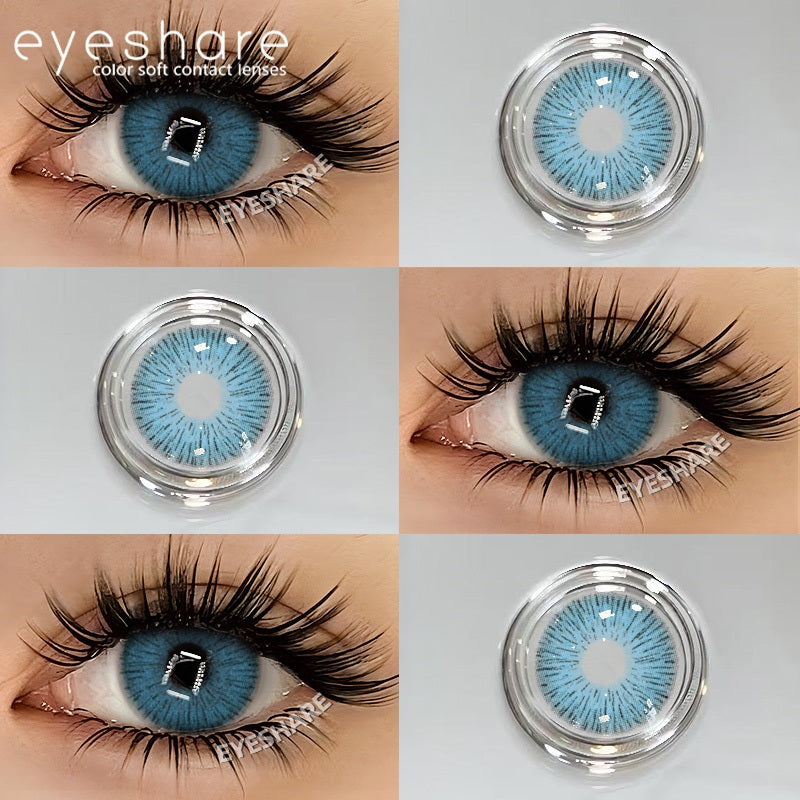 Eyeshare Softlens Vienna Gray 1 Pasang 14.5mm Lensa Kontak