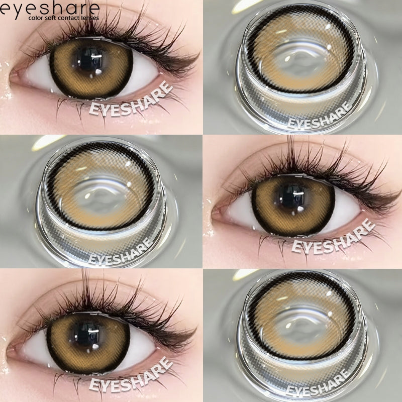Eyeshare Softlens Vienna Gray 1 Pasang 14.5mm Lensa Kontak