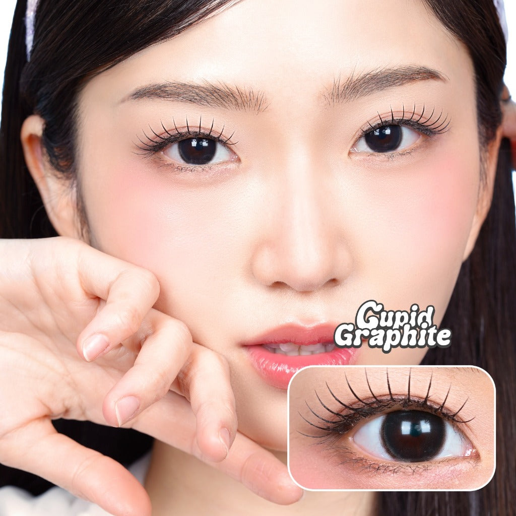 SOFTLENS NEW MORE DUBAI CUPID SERIES 14,5 MM NORMAL & MINUS (-0,50 S/D -6,00) BY CTK / SOFLEN / SOFTLEN / SOFLENS / DUBAI CUPID / DUBAI CUPID SILVER GRAPHITE KAKAO BUTTER / TUKUSOFTLENS / TUKU SOFTLENS