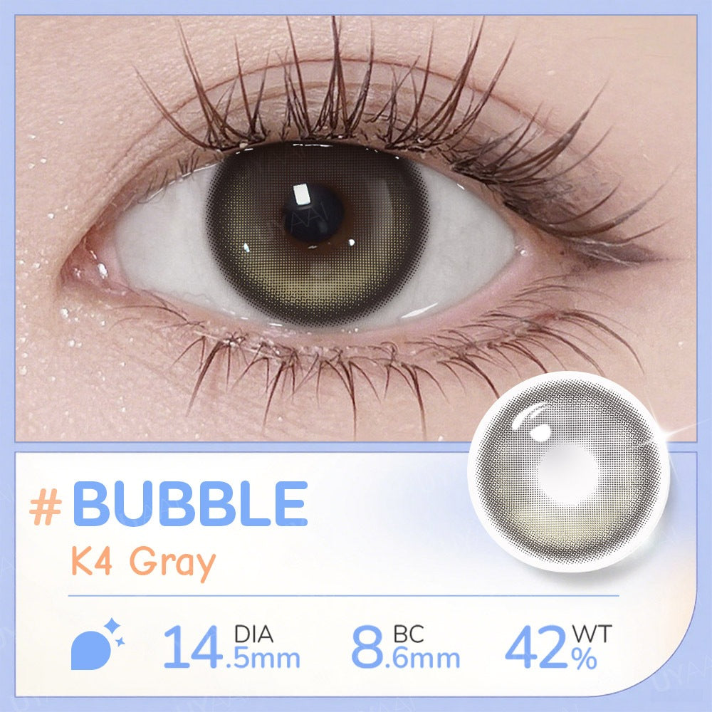 UYAAI softlens 14.5MM Minus 0.00 s/d -6.00 Mata Korea seri K4 Sepasang LENSA KONTAK  6Bulan