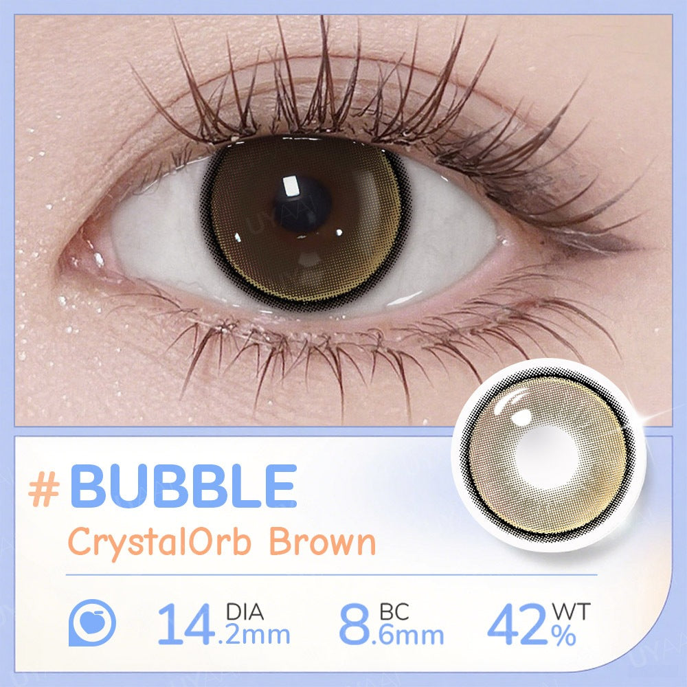 UYAAI softlens 14.2MM Minus   Normal 0.00s Mata Korea seri Ocean Sepasang LENSA KONTAK  6Bulan