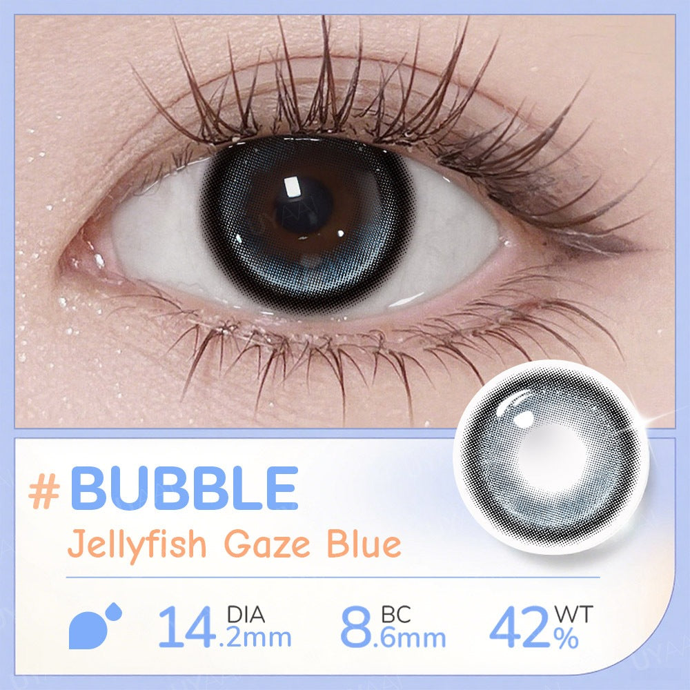 UYAAI softlens 14.2MM Minus   Normal 0.00s Mata Korea seri Ocean Sepasang LENSA KONTAK  6Bulan