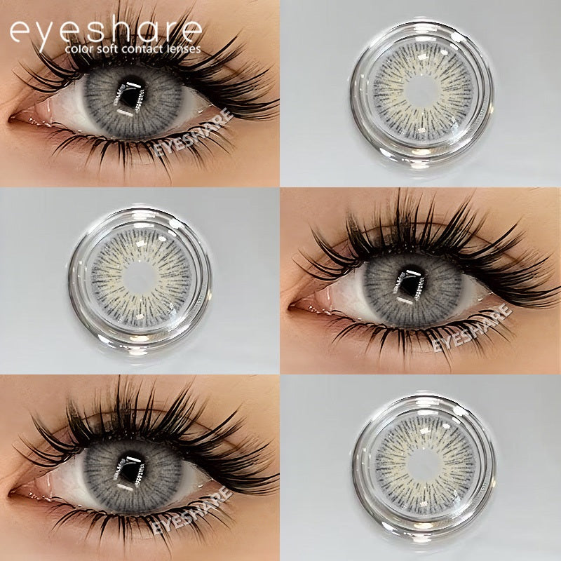 Eyeshare Softlens Vienna Gray 1 Pasang 14.5mm Lensa Kontak