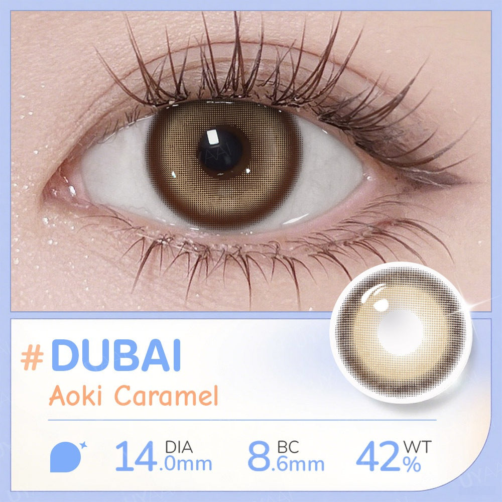 UYAAI softlens 14.2MM Minus   Normal 0.00s Mata Korea seri Ocean Sepasang LENSA KONTAK  6Bulan