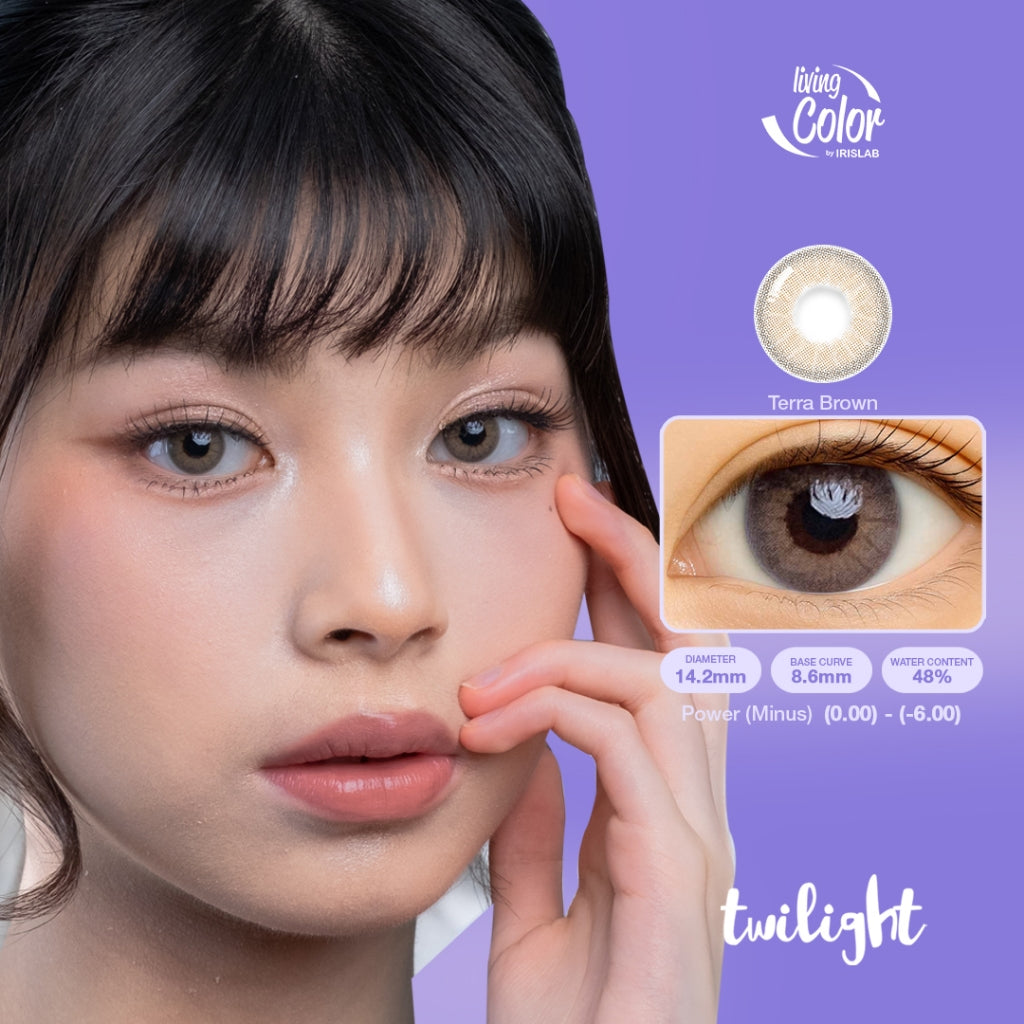 Living Color Twilight Softlens - MINUS & NORMAL by Irislab
