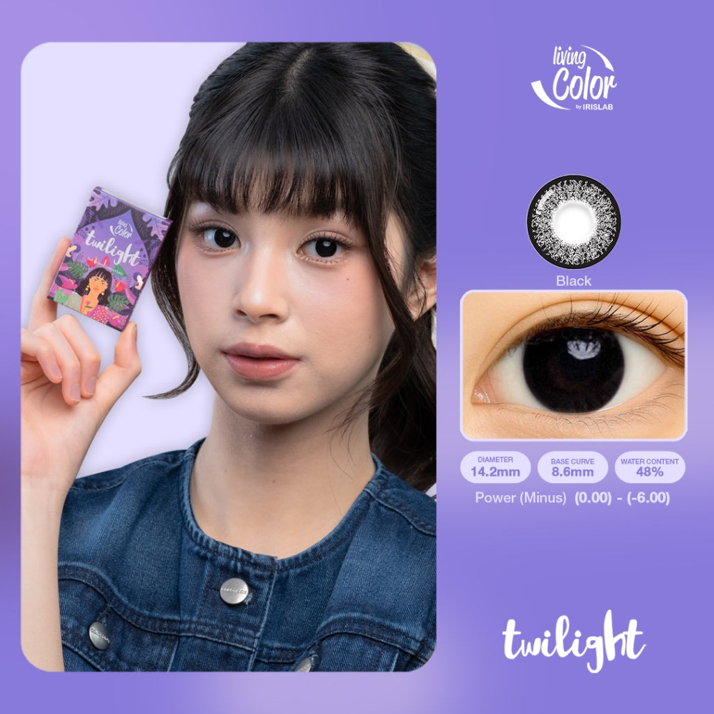 Living Color Twilight Softlens - MINUS & NORMAL by Irislab