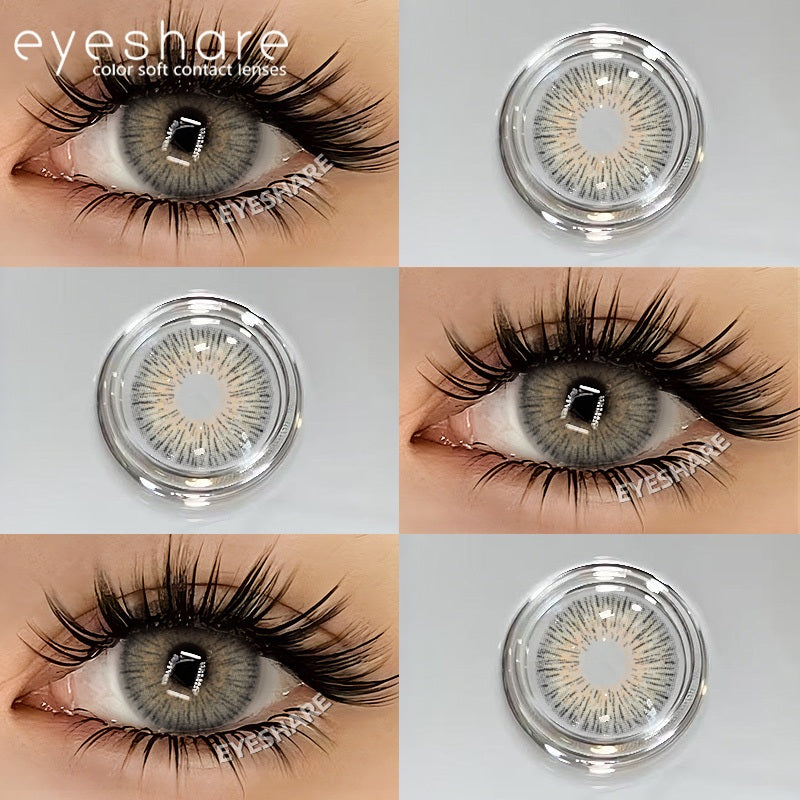 Eyeshare Softlens Vienna Gray 1 Pasang 14.5mm Lensa Kontak