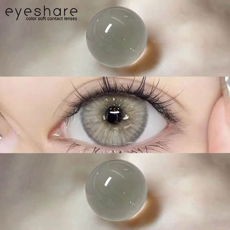 Eyeshare Softlens Minus Estonia Gray 1Pasang 14.5mm Lensa Kontak Minus