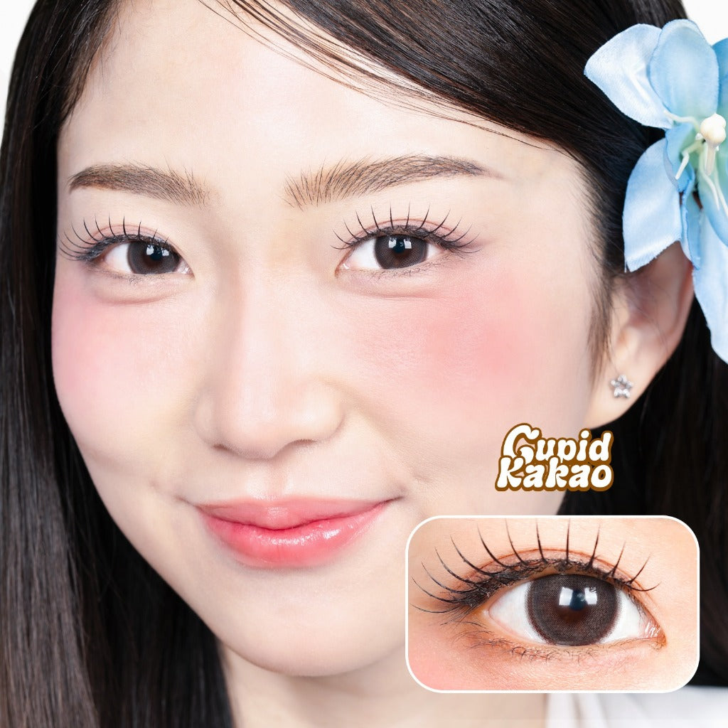 SOFTLENS NEW MORE DUBAI CUPID SERIES 14,5 MM NORMAL & MINUS (-0,50 S/D -6,00) BY CTK / SOFLEN / SOFTLEN / SOFLENS / DUBAI CUPID / DUBAI CUPID SILVER GRAPHITE KAKAO BUTTER / TUKUSOFTLENS / TUKU SOFTLENS