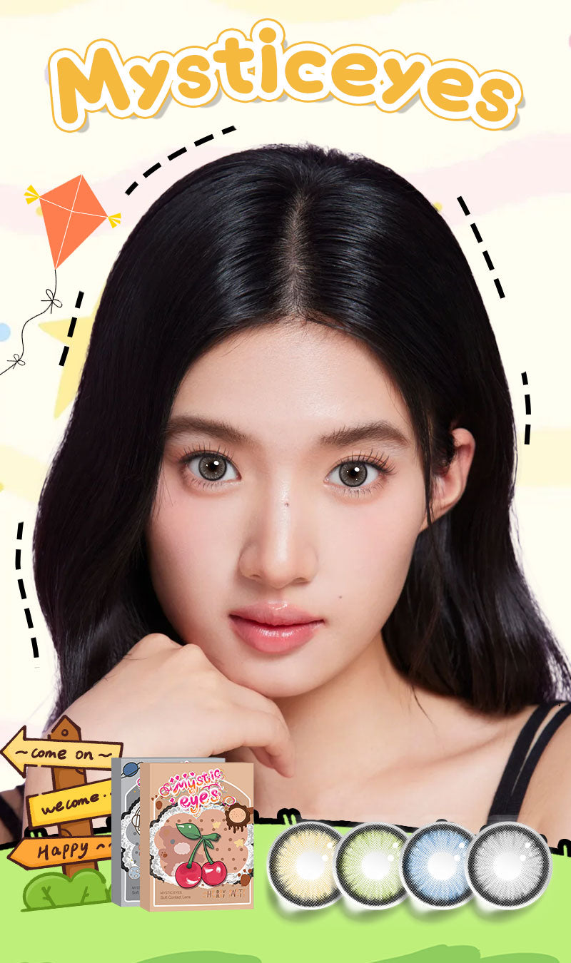 Mysticeyes Softlens Minus (0.00 s/d -6.00) Dawn Series 14.5MM