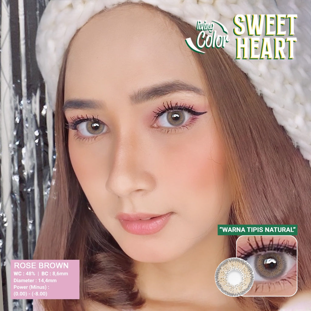 Living Color Sweetheart Softlens - MINUS & NORMAL by Irislab