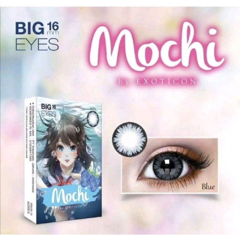 X2 Mochi Colored Contact Lenses - Power Range from Plano to -3.00