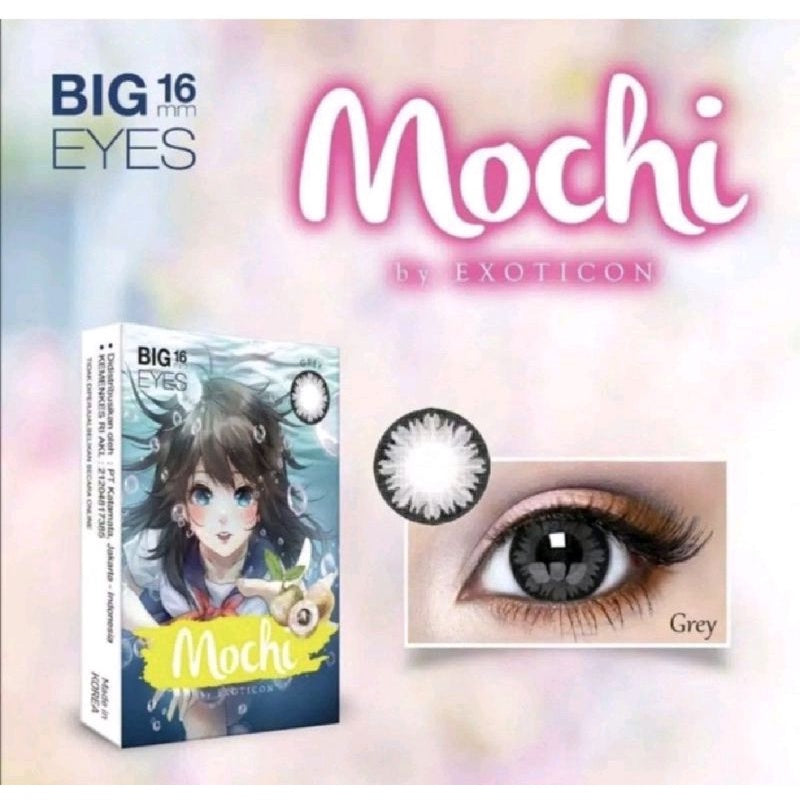 X2 Mochi Colored Contact Lenses - Power Range from Plano to -3.00