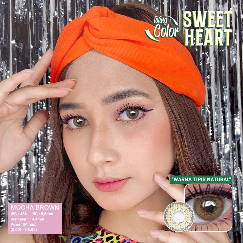 Living Color Sweetheart Softlens - MINUS & NORMAL by Irislab