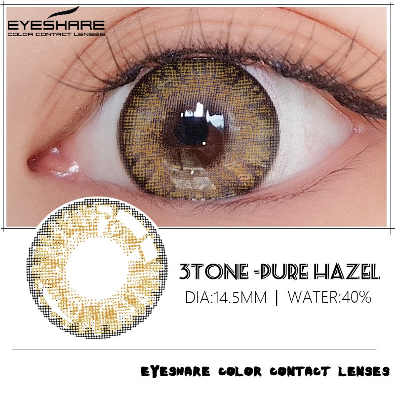 Eyeshare Diamond Brown 14.5mm Softlens