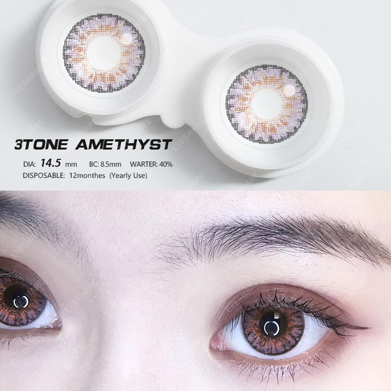 Eyeshare Diamond Brown 14.5mm Softlens