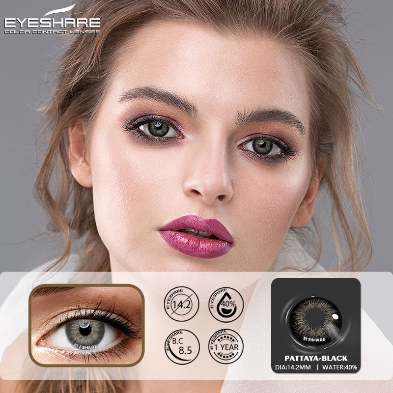 Eyeshare Pattaya Brown Softlens 2pcs 14.2mm Softlen