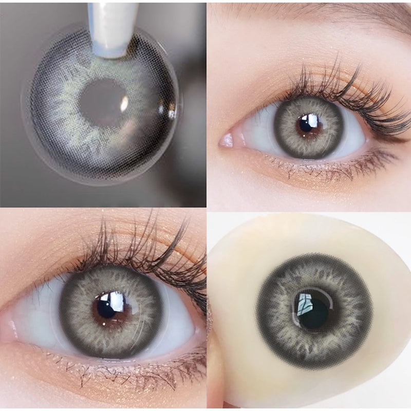 Eyeshare Black Softlens 14.5mm Big Eyes Natural Korea New Softlens Lensa Warna Soflen