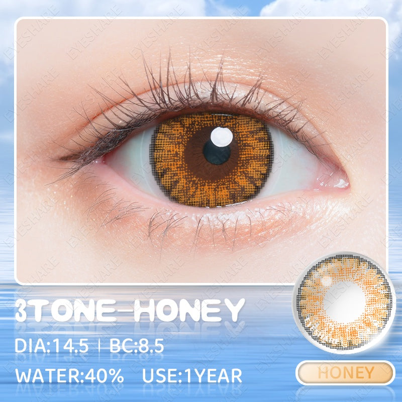 Eyeshare Softlens Vienna Gray 1 Pasang 14.5mm Lensa Kontak