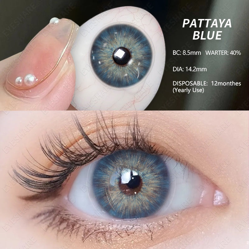 Eyeshare Pattaya Brown Softlens 2pcs 14.2mm Softlen
