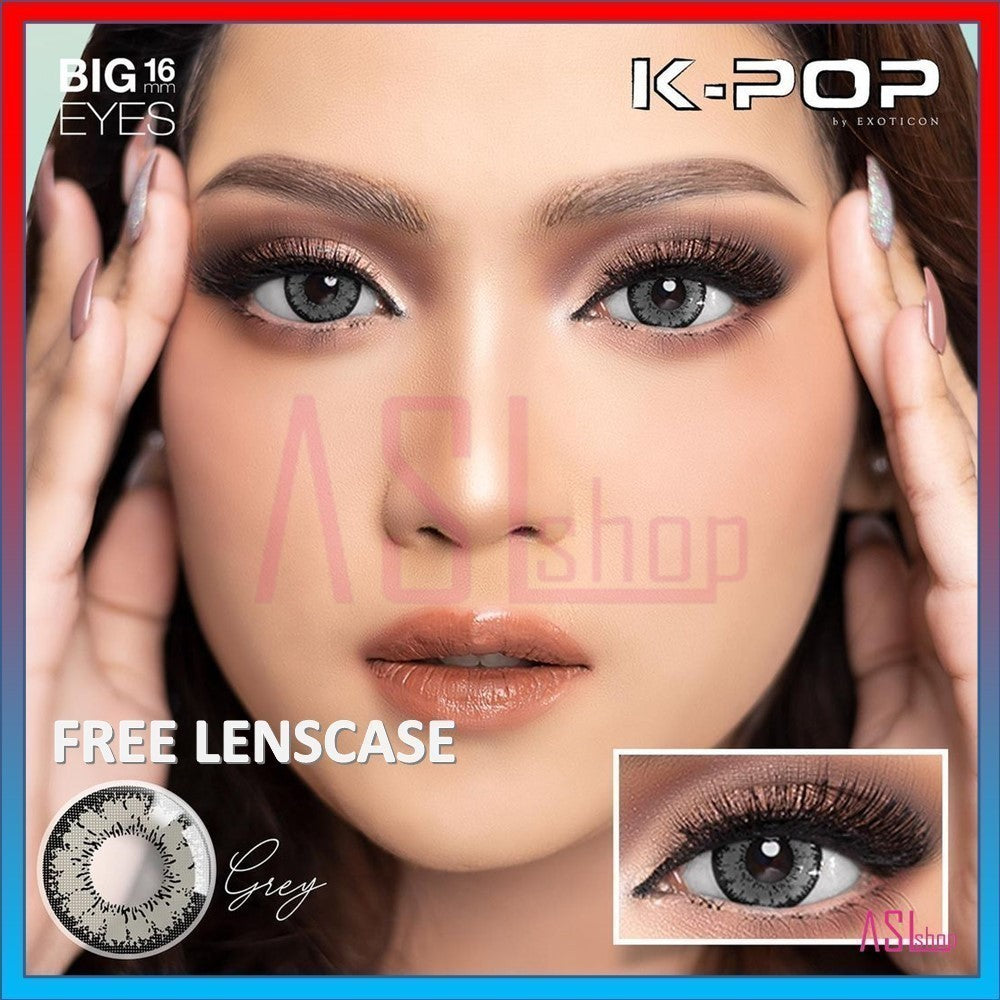 SOFTLENS KPOP NORMAL & MINUS (-0.50 s/d -4.00) BY EXOTICON / Soflens BIG EYES 16 MM