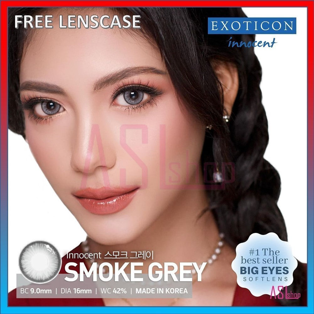 SOFTLENS INNOCENT NORMAL & MINUS (-0.50 s/d -4.00) BY EXOTICON / Soflens BIG EYES 16 mm
