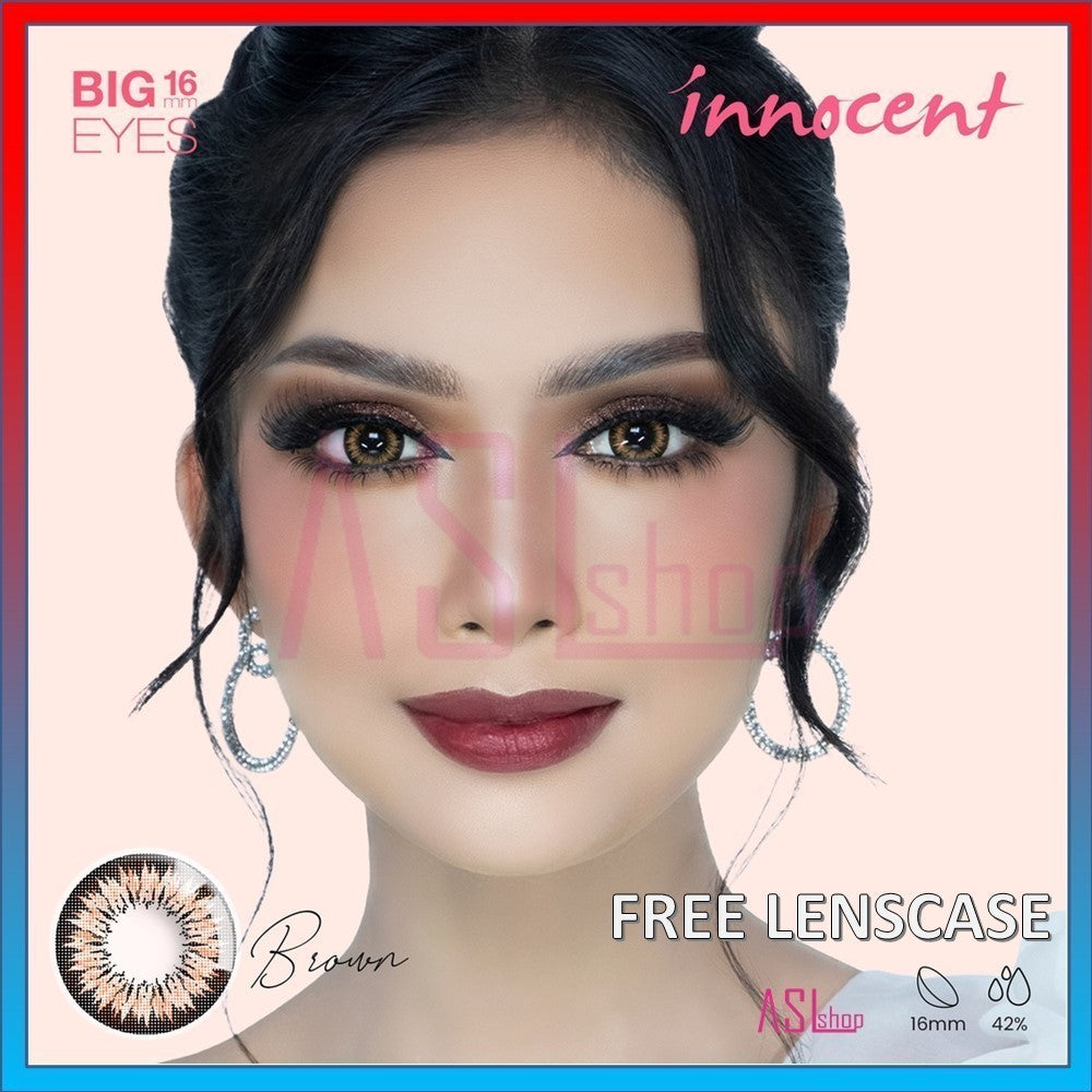 SOFTLENS INNOCENT NORMAL & MINUS (-0.50 s/d -4.00) BY EXOTICON / Soflens BIG EYES 16 mm