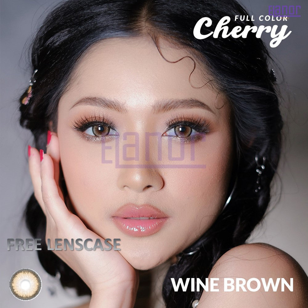 SOFTLENS FULL COLOR CHERRY NORMAL & MINUS (-0.50 s/d -6.00) IRISLAB