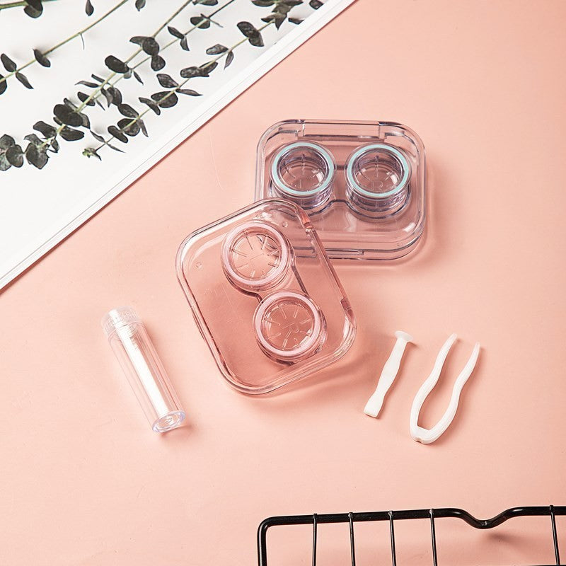 HOLLAND Series Brown Colored Contact Lenses - 14.5mm Diameter, Includes Free Lens Case