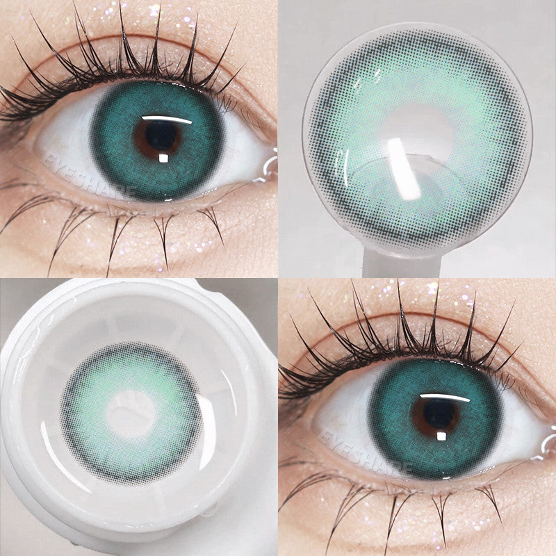 Eyeshare 15mm Softlens Black Big Eyes 1 Pasang Lensa Kontak Softlen Gray