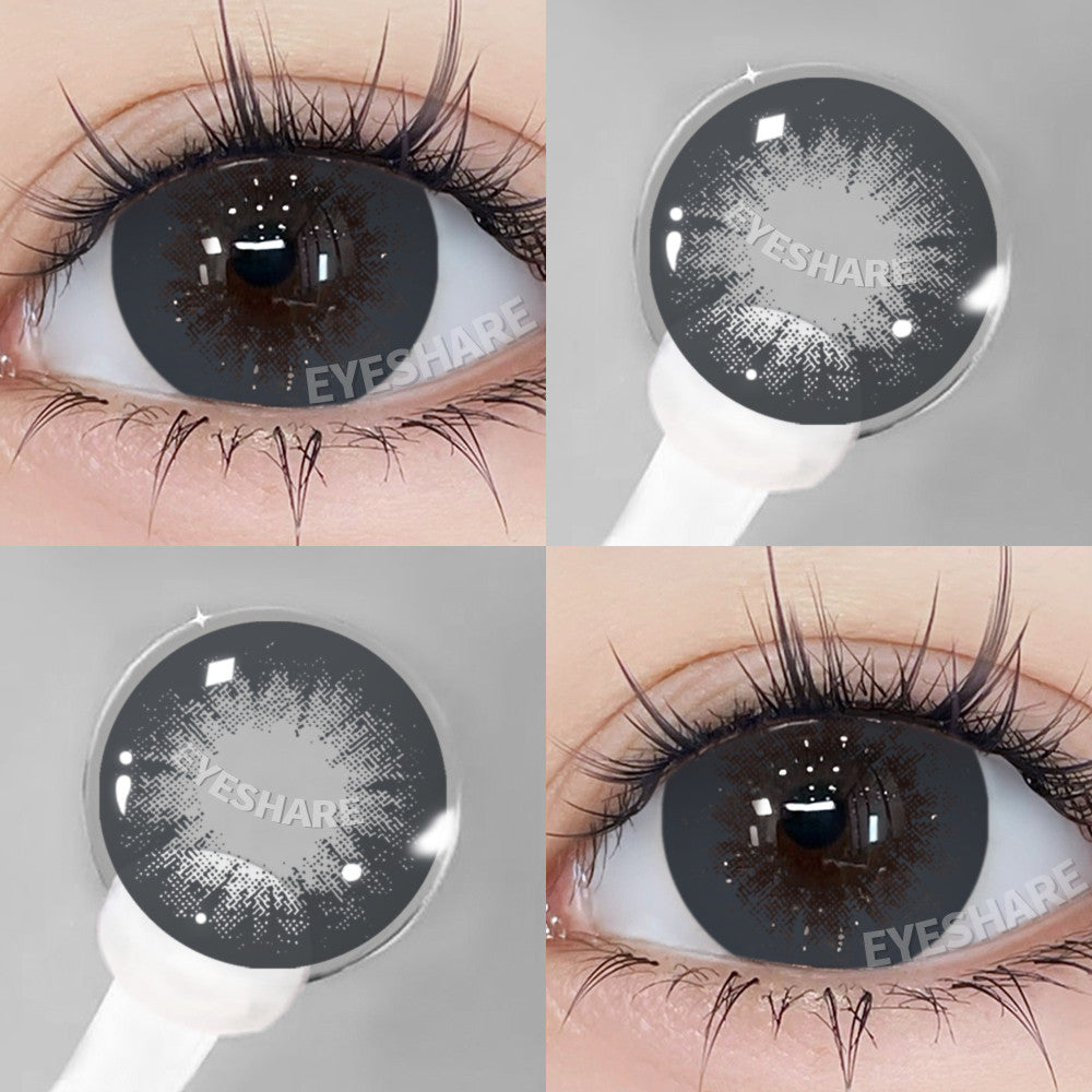 Eyeshare Softlens 15MM CELEBES BLACK 1 Pasang Big Eyes Lensa Kontak Softlen